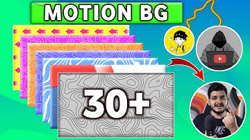 Motion Background Like @Algrow and @DcoDingYT