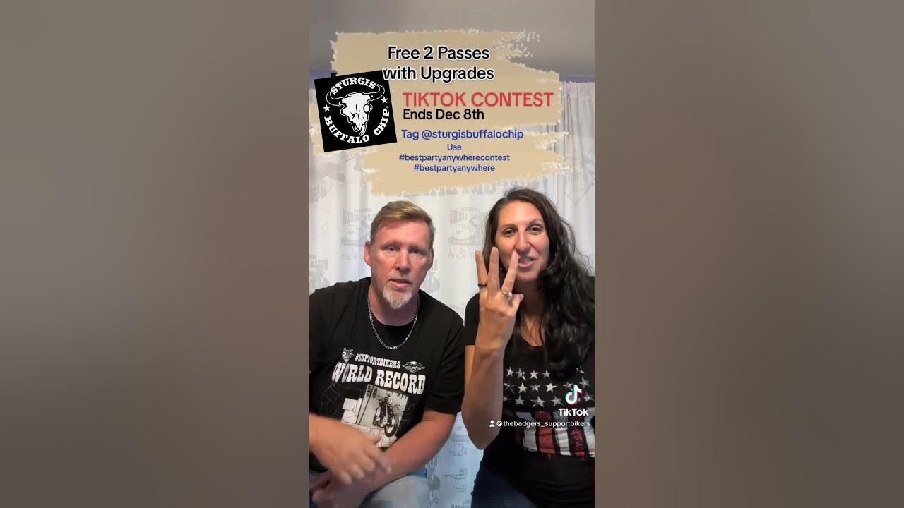 Sturgis 2024 Free Passes for Sturgis Buffalo Chip Motorcycle Rally