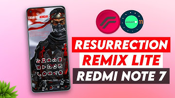 🔥Install Resurrection Remix Lite Version on Redmi Note 7 | RR OS 8.6.5 Rom Review