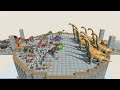 BRACHIOSAURUS Army vs Every Faction Army from ALL UNITS in Sky Animal Revolt Battle Simulator