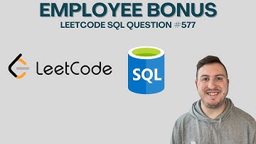 LeetCode SQL Interview Question: 577. Employee Bonus