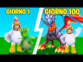 100 GIORNI IN UN MONDO DI DRAGHI SU ROBLOX!!