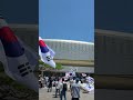 밤낮없이 이어진 재선거 촉구 집회 5일째 현장 - 올림픽공원