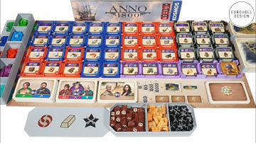 Anno 1800 Boardgame Insert Inlay Organizer