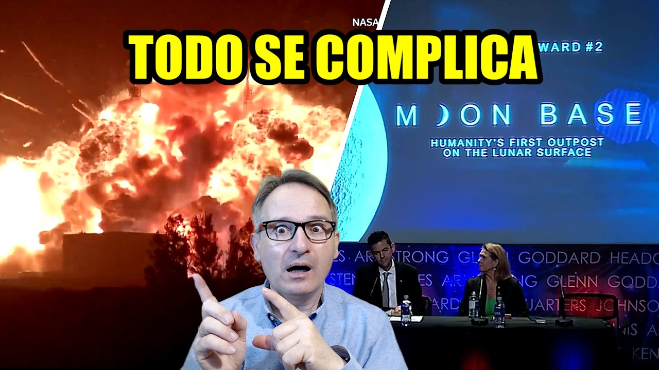 NASA Revela su BASE LUNAR y la Explosión de New Glenn de Blue Origin