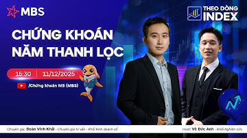 CHỨNG KHOÁN NĂM THANH LỌC | THEO DÒNG INDEX 11.12.2025