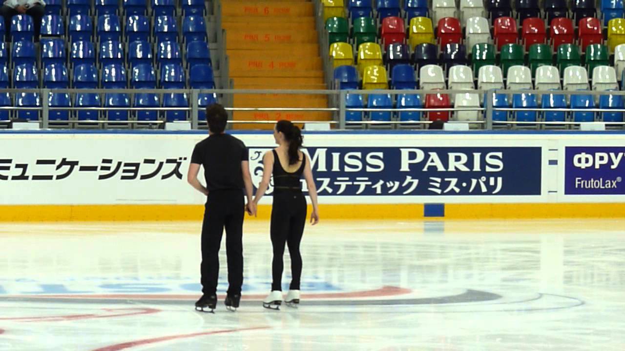 Virtue-Moir FD at practice (Rostelecom Cup 2012)