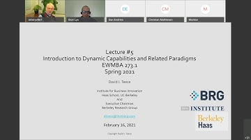 Dynamic Capabilities MBA Lecture 5 Part 2