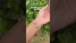 Ruby reds or sapphire blues… either way, your wrist just found its new obsession 💫