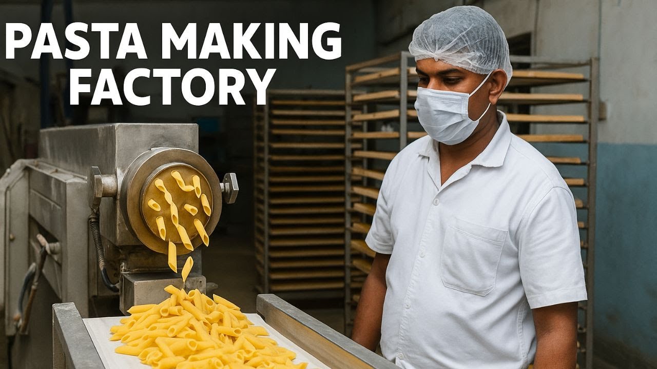How Healthy Pasta is Made Without Touching Hands | Inside Automatic ...