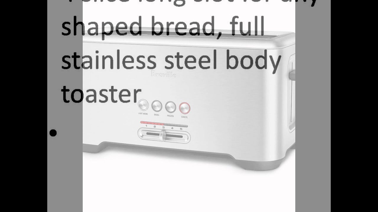 Breville BTA 730XL The Bit More 4Slice Toaster breville bit more 4