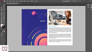 Company Profile Design about in InDesign Tagalog Tutorial
