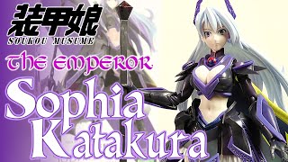 《美少女プラモ》装甲娘 ジ・エンペラー カタクラソフィア《THE EMPEROR Sophia Katakura:Plastic Model:Age15+》