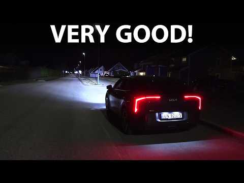 Kia Ev4 Headlights Test