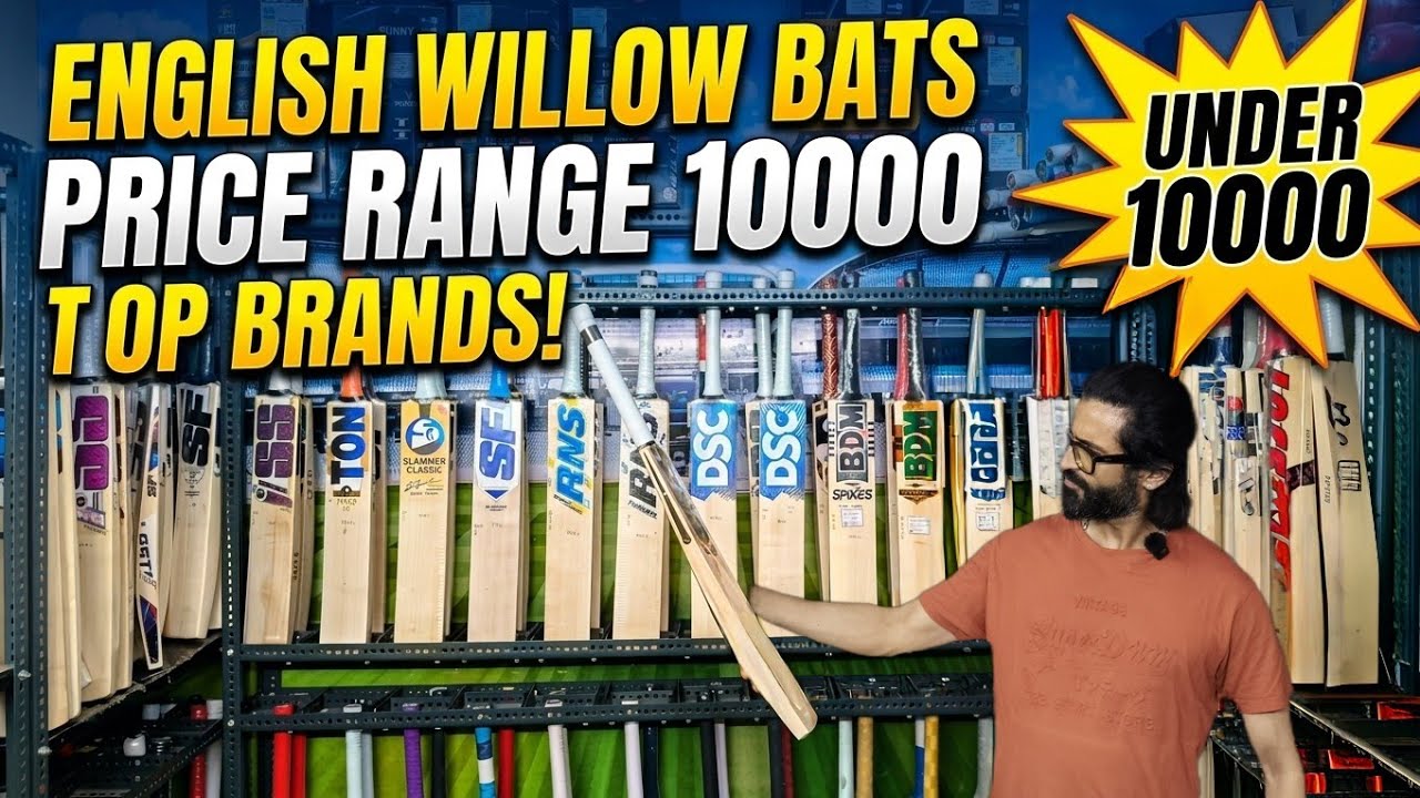 Review 10k English Willow Bats Top Quality Top Brands Free Knocking 999-066-1622 