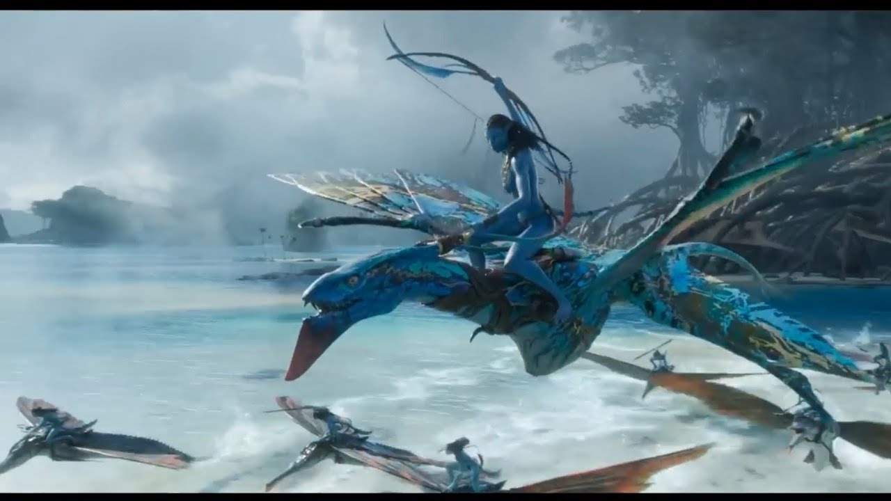Avatar: The Way of Water (2022) - Lo'ak Rush to Save Payakan