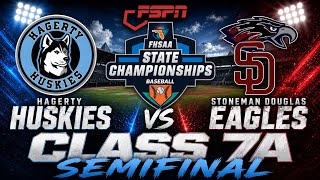 Class 7A State Semifinal Stoneman Douglas vs Hagerty Huskies #fspn 