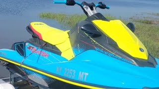 2022 YAMAHA JETBLASTER RIVA RACING FREE FLOW EXHAUST AND RIVA AIR FILTER