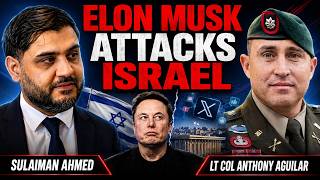 BREAKING: ELON MUSK ATTACKS ISRAEL, JD VANCE SWITZERLAND TRIP CANCELLED w/ LT COL Anthony Aguilar