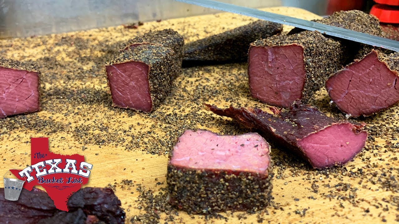 The Texas Bucket List Jackson Brothers Meat Locker In Post Youtube Texas Bucket List Beef Jerky Bucket List