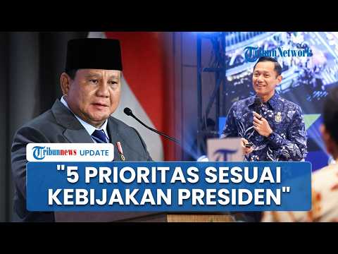 Menko AHY Beberkan 5 Prioritas Pembangunan Infrastruktur: Pangan, Energi, hingga Air Bersih