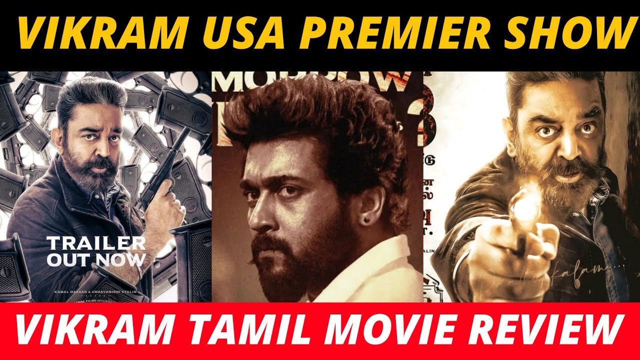 Vikram Tamil Movie (2022) Usa Review | Vikram Tamil Movie First Review