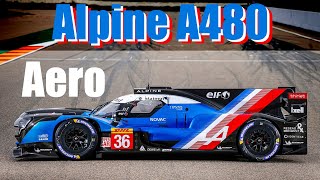 Alpine A480 Le Mans Hypercar (LMH) - Aero Update And Some Thoughts