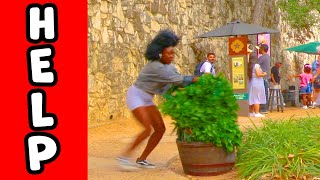 Bushman Prank: She Went Hands ON!!