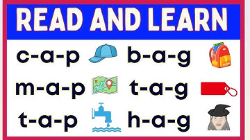 Reading Short Sound / Aa /  -- Develop Reading and Vocabulary Skills  -- Grade 1 and Preschool
