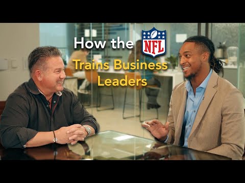 Eddy Foster discussing the parallels between NFL training programs and real estate success mindset.