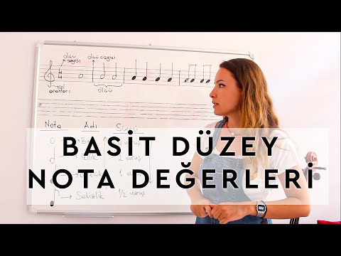 BASİT DÜZEY NOTA TEORİSİ (NOTA DEĞERLERİ VE NOTA SÜRELERİ)