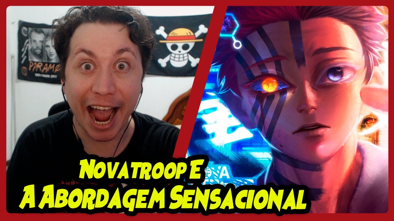 Outros Sóis | Novatroop | Akaza (Demon Slayer) | REACT DO MORENO