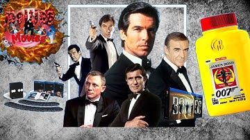 James Bond Blu-ray/DVD movie collection box set unboxing and reviews