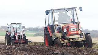 Vintage Tractor Field Day | Ploughing & Spreading Manure | Spring Work 2023
