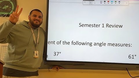 Geometry Semester 1 Review Part 1