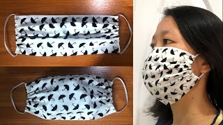 How to make face mask no machine | หน้ากากอนามัยเย็บมือ แบบง่าย