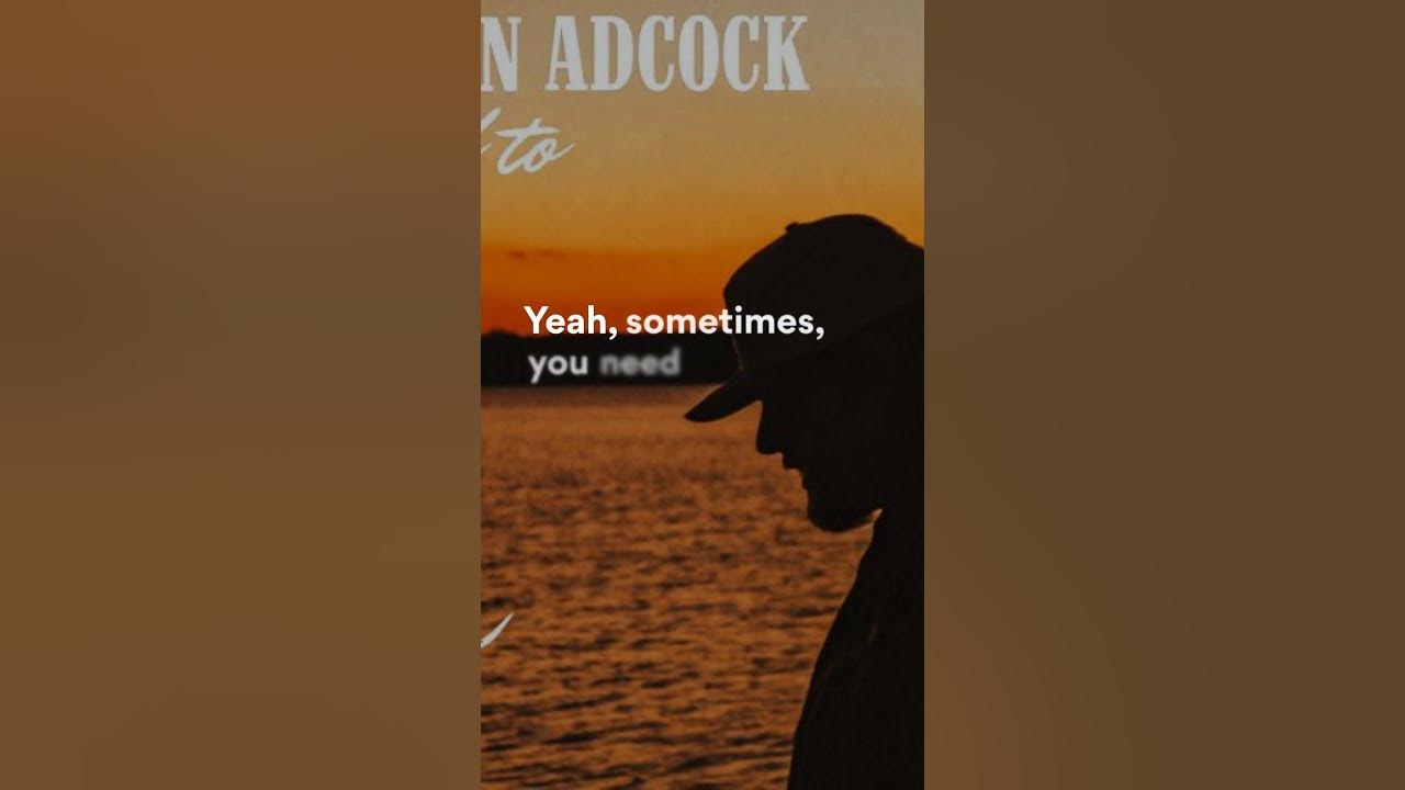 Gavin Adcock, Need To (Lyrics - Chorus)
