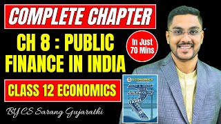 Class 12 | Economics | Ch 8 Public Finance in India | Complete chapter | Maharashtra Board Exam