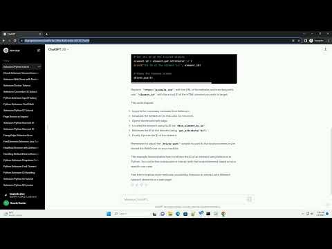 selenium python get id of element