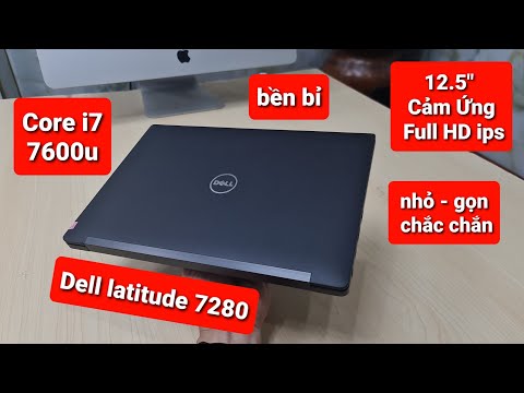 Video Dell Latitude 7280 laptop doanh nhân nhỏ gọn, core i7... - youtube