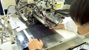 JUKI-APW-896NAAX (Automatic Welt Pocket Machine with Patch Feeder)