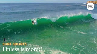SURF SHORTS | Finless is more ; ) | Cam Scott finless surfing at Bondi Beach screenshot 5