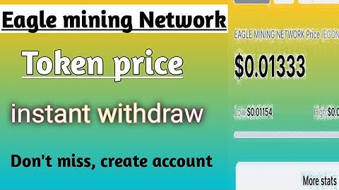 Eagle mining app,how to create eagle mining account,ফ্রী ইনকাম করুন eagle mining থেকে,instant income