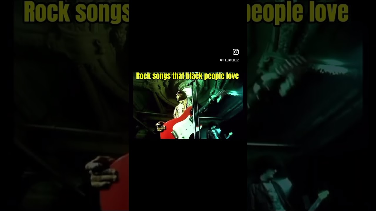 Rock Songs Black People Love #shorts #theuncelebz #podcast