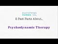 Psychodynamic therapy