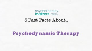 Psychodynamic Therapy