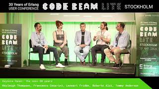 Keynote panel discussion: The next 30 years | Code BEAM Lite Stockholm 2024