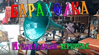 картинка: ВАУ❗️🎶 Музыка из прошлого на блошином рынке Вернисаж🎶