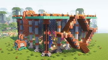 How to build Steampunk ZOO 2/20 Aquarium  - Minecraft tutorial