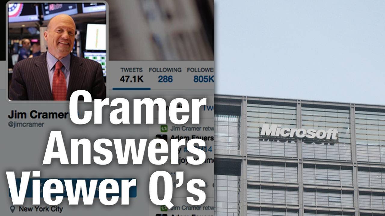 Jim Cramer Says Oil Will Be Range Bound, Likes Exxon Mobil Jim Cramer Says Oil Will Be Range Bound, Likes Exxon Mobil